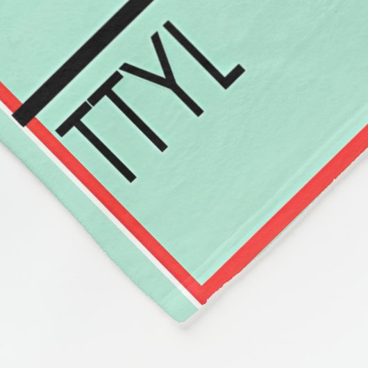 80 Jahre alter Sims Code Funny Birthday Senioren Fleecedecke (Ecke)