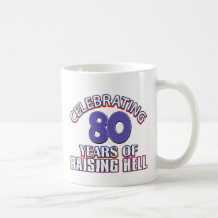 80 Jahre der anhebenden Hölle Kaffeetasse