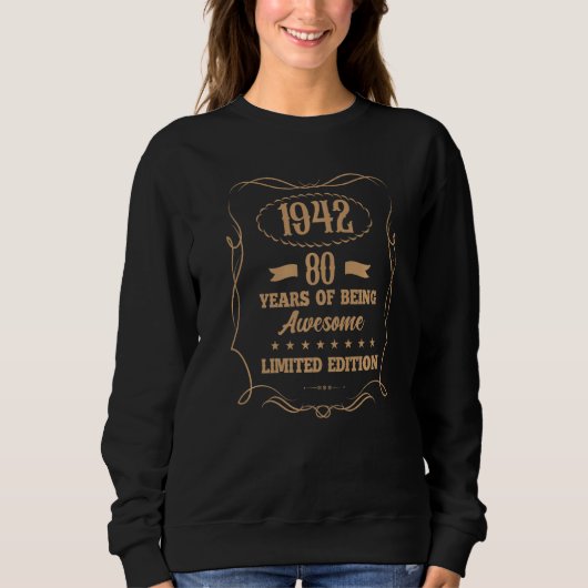 80 Jahre Phantastisch 1942 Sweatshirt (Vorderseite)