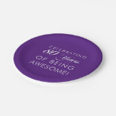 80 Jahre Phantastisch (FARBE) Pappteller (Schrägansicht)