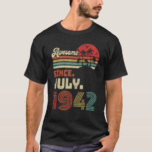 80 Jahre Phantastisch seit Juli 1942 80. Geburtsta T-Shirt