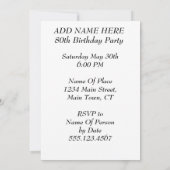 80 Jahre Phantastischer Einladung (Rückseite)