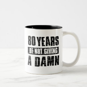 80 Jahre Zweifarbige Tasse