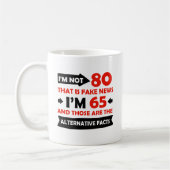 80. jährige Geburtstagsgeschenke Kaffeetasse (Links)