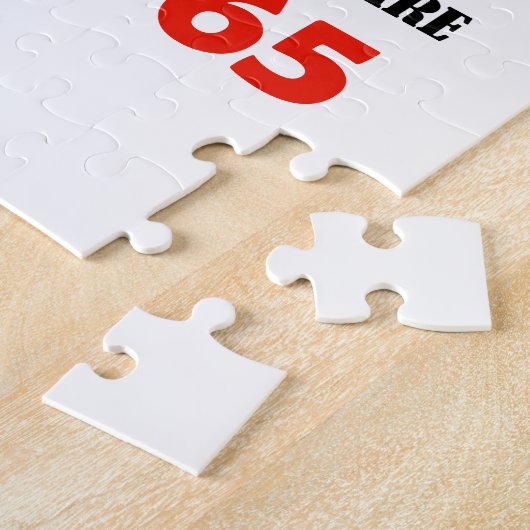 80. jährige Geburtstagsgeschenke Puzzle (Seite)