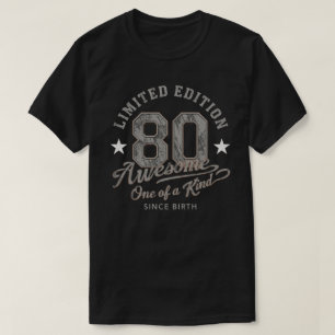 80 Limited Edition Vintag One eines Kind-Shirts T-Shirt
