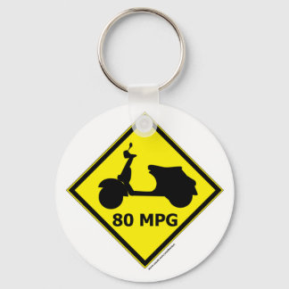 80 mpg Scooter Schlüsselanhänger