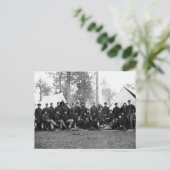 80. New Yorker Infanterie: 1863 Postkarte (Stehend Vorderseite)