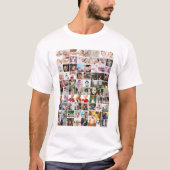 80 Personalisierte Fotovorlage T-Shirt (Vorderseite)