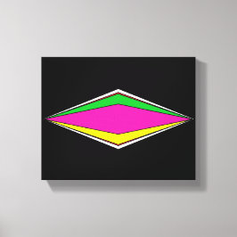 80 Pixel Leinwanddruck