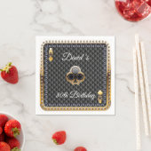 80. Poker Spielkarte Casino Serviette (Beispiel)