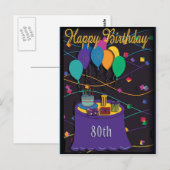 80. POSTKARTE (Vorne/Hinten)