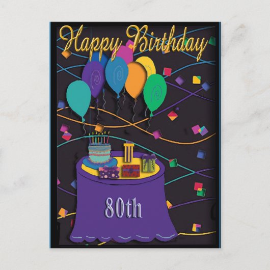 80. POSTKARTE (Vorderseite)