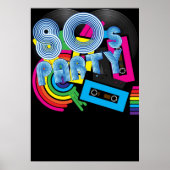 80 Retro-Party Poster (Vorne)