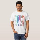 80 s Vintag Retro Phoenix T-Shirt (Vorne ganz)
