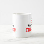 80 schaute nie gutes dieses kaffeetasse (Mittel)