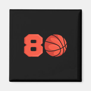 80 Sketll Geburtstag Thema Bday Party Feier 80 Magnet