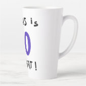 80 So, was lustige Inspiration Zitat 80. Geburtsta Milchtasse (Rechts)