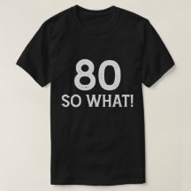 80 So was - Witziger 80. Geburtstag