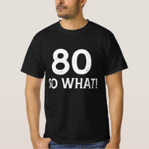 80 So was - Witziger 80. Geburtstag