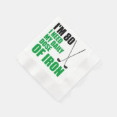 80 tägliche Dosis Eisen Golfer Party Napkins Serviette (Ecke)