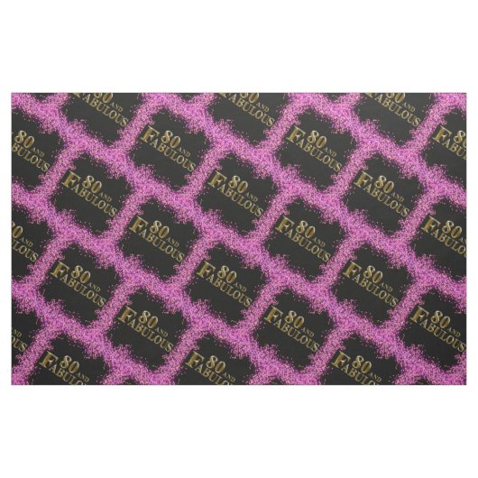 80 und Fabulous Stoff (Fat Quarter (45,7 x 55,9 cm))