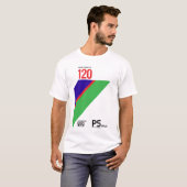 80er 120-PS-VHS-Serie T-Shirt (Vorne ganz)