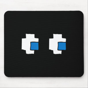 80er 8 Bit Gaming Liebhaber Gamer Family Match Mousepad