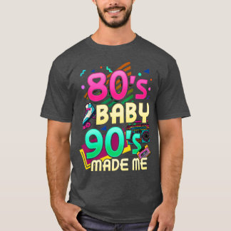 80er 90er 80er Jahre Party Geburtstag T-Shirt