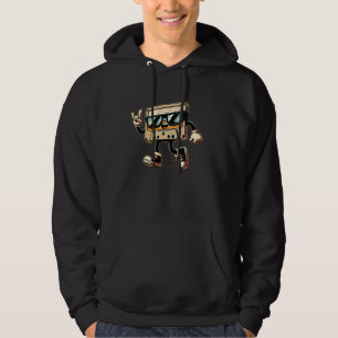 80er 90er Audio-Kassettenband Männer Frauen Kinder Hoodie