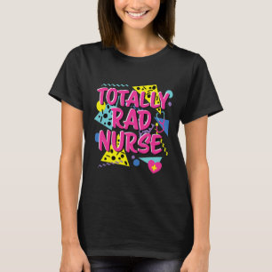 80er 90er Jahre Nurse Costume Lazy Halloween-Party T-Shirt