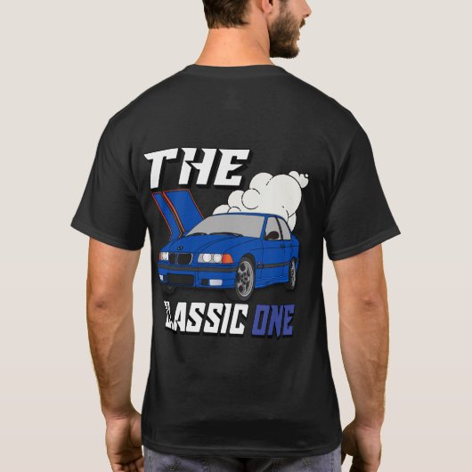 80er 90er-Kunsthemd T-Shirt (Rückseite)