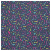 80er 90er Retro Party Neon Memphis Muster Stoff (Muster)