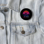 80er 90s Retro Colors Jacksonville Florida Urlaub Button (Beispiel)