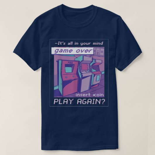 80er 90s Synthwave Vaporwave 55 T-Shirt (Design vorne)