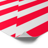 80er-90s Trendy Geometric Background Poster (Ecke)