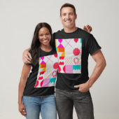 80er-90s Trendy Geometric Background T-Shirt (Unisex)
