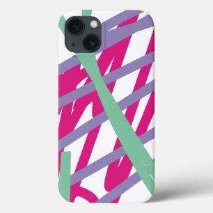 80er achtziger Vintage Farben spritzen Medley Art  Case-Mate iPhone Hülle