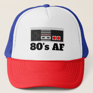 80er AF Gamer-Mütze Truckerkappe