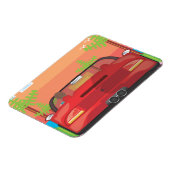 80er Arcade Sportwagen Magnet (Linke Seite)