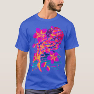 80er Art Sakura Blume Japan Retro Vaporwave Cherry T-Shirt