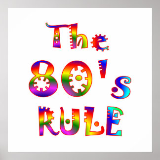 80er Artikel Poster