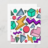 80er Ästhetische Vintag Retro (Vorne/Hinten)