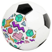 80er Ästhetische Vintag Retro Fußball (Dreiviertel)