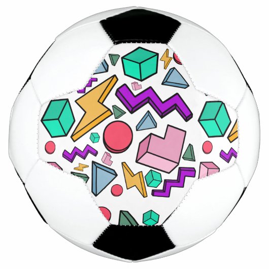 80er Ästhetische Vintag Retro Fußball (Vorderseite)