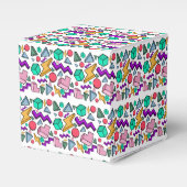 80er Ästhetische Vintag Retro Geschenkschachtel (Vorderseite)