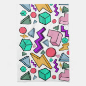 80er Ästhetische Vintag Retro Geschirrtuch (Vertikal)