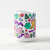 80er Ästhetische Vintag Retro Kaffeetasse (Mittel)
