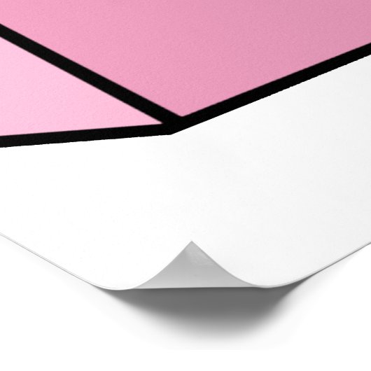 80er Ästhetische Vintag Retro Poster (Ecke)