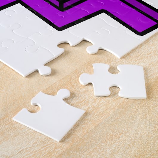 80er Ästhetische Vintag Retro Puzzle (Seite)